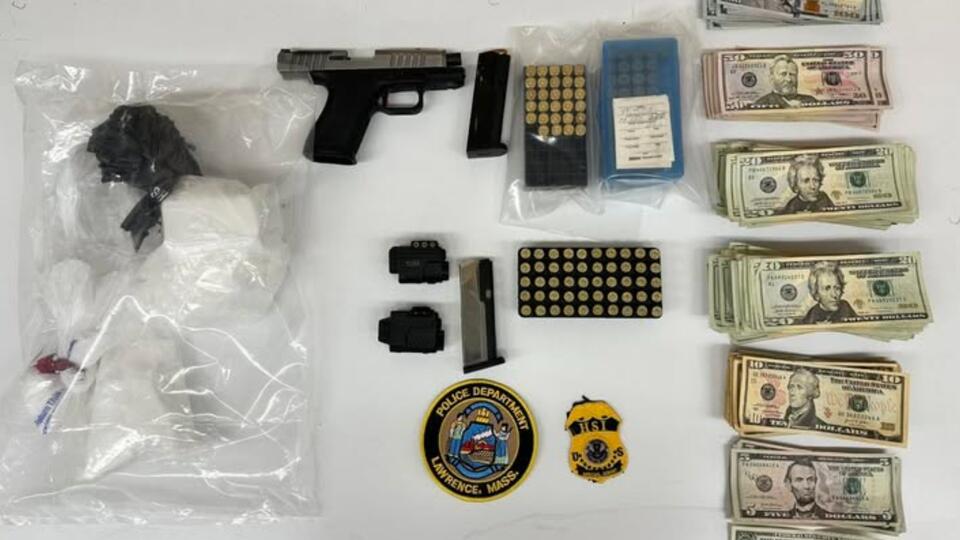 Two arrested on firearms, drug charges in Methuen - NewsBreak