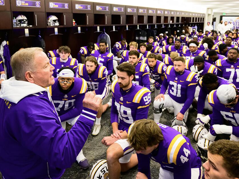 Brian Kelly promises 2025 national championship after LSU's win over