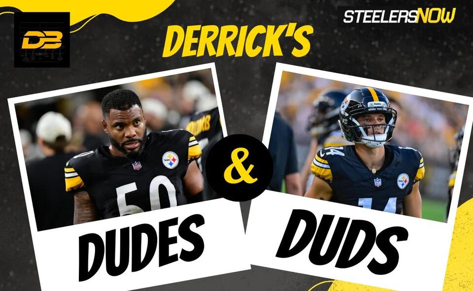 DB’s Dudes & Duds: Steelers Offense Led by Howard Sputters in Week Two