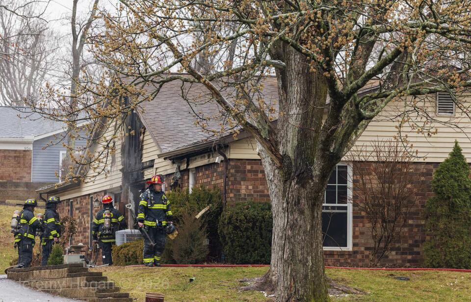 Photos: Bloomington firefighters respond to a duplex fire - NewsBreak