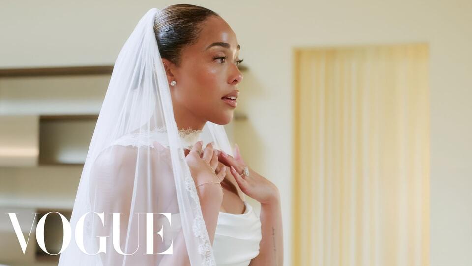 Inside Jordyn Woods’s Wedding Dress Fitting