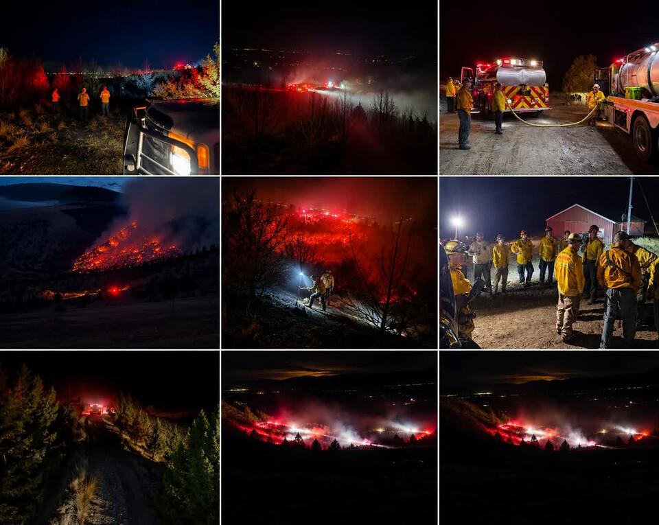 Agencies contain fire that resulted in evacuation warnings near Ennis