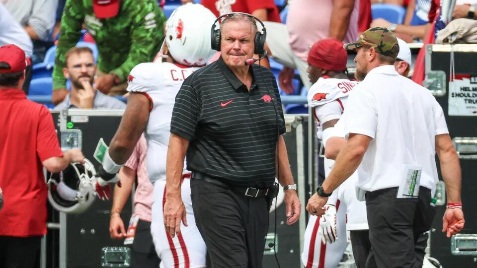 Sam Pittman Is Going To Be Fired After Arkansas Forgot How To Tackle ...