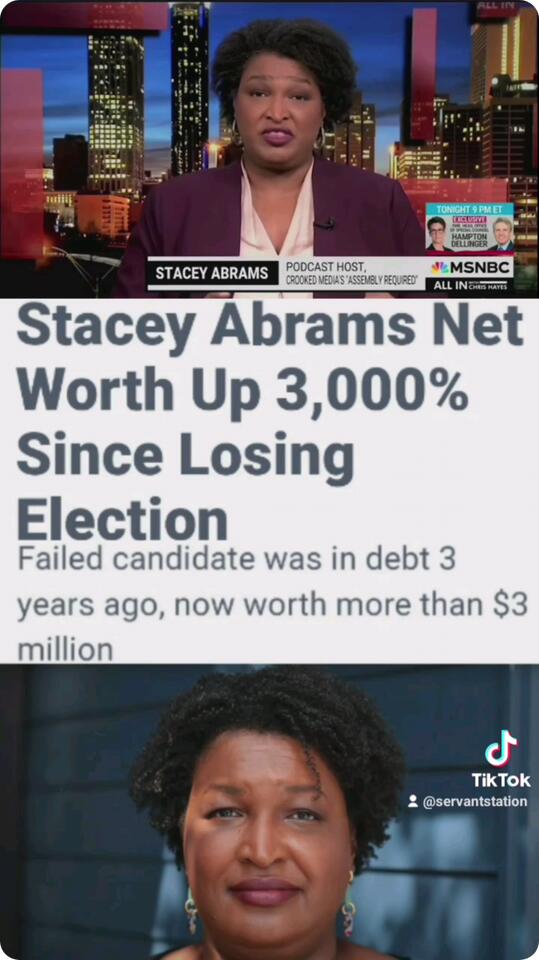 "STACEY ABRAMS' MONEY LAUNDERING SCHEME EXPOSED!" - NewsBreak