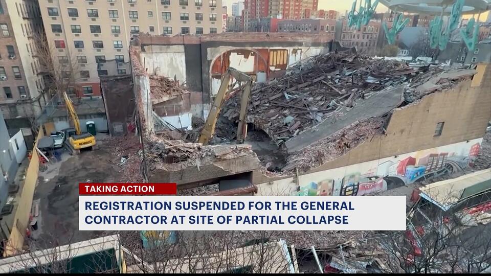 Contractor suspended after partial building collapse; history of ...