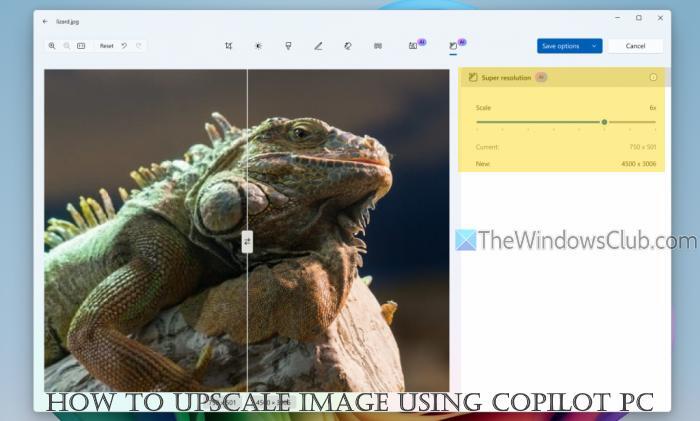 How to upscale Image using Copilot PC? - NewsBreak