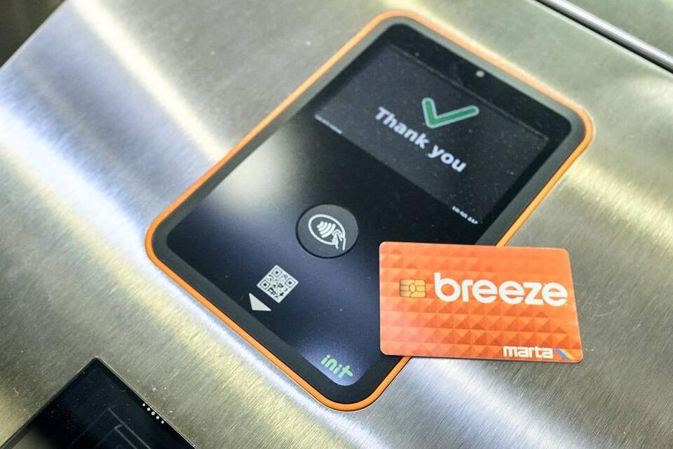 MARTA Announces Current Breeze Card Balance Will Not Roll Over To New