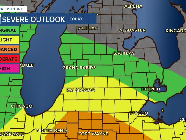 Strong to severe thunderstorms possible this afternoon - NewsBreak
