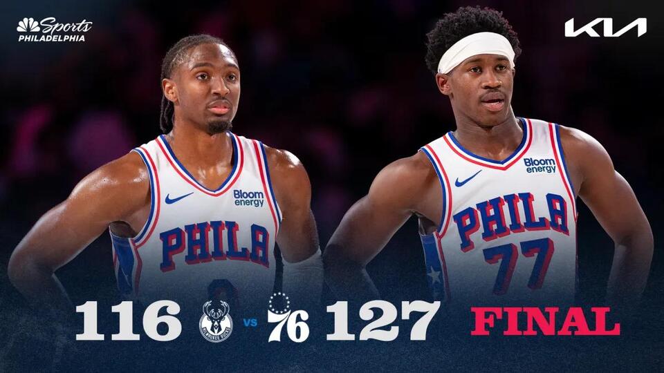 Live updates: Sixers hold on against Bucks to move to 3-0