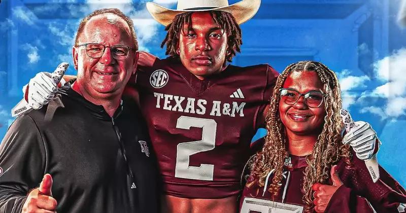 Texas A&M LB pledge Aston Whiteside discusses upcoming Miami visit ...