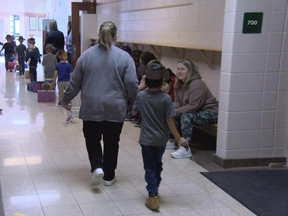 Lac Du Flambeau school hosts teddy bear parade