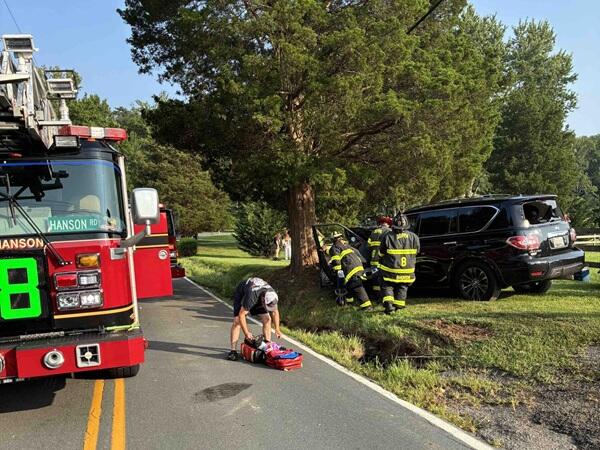 One person flown to Shock Trauma after car crashes into tree in Joppa ...