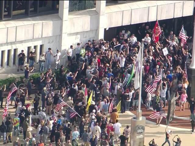 22 people arrested during Tuesday's Dearborn demonstration, per police