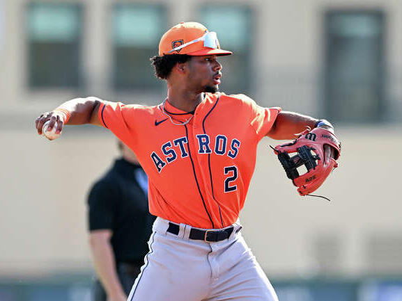 Astros' top prospect hit with pitch in walk-off for Space Cowboys' 90th win