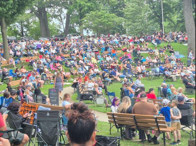 Packed Crowd for Uncle Kracker at LakeFest