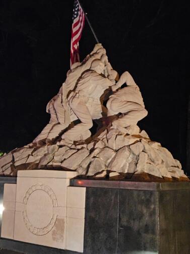 Man faces federal charges after sledgehammer attack on Triangle's Iwo Jima Memorial
