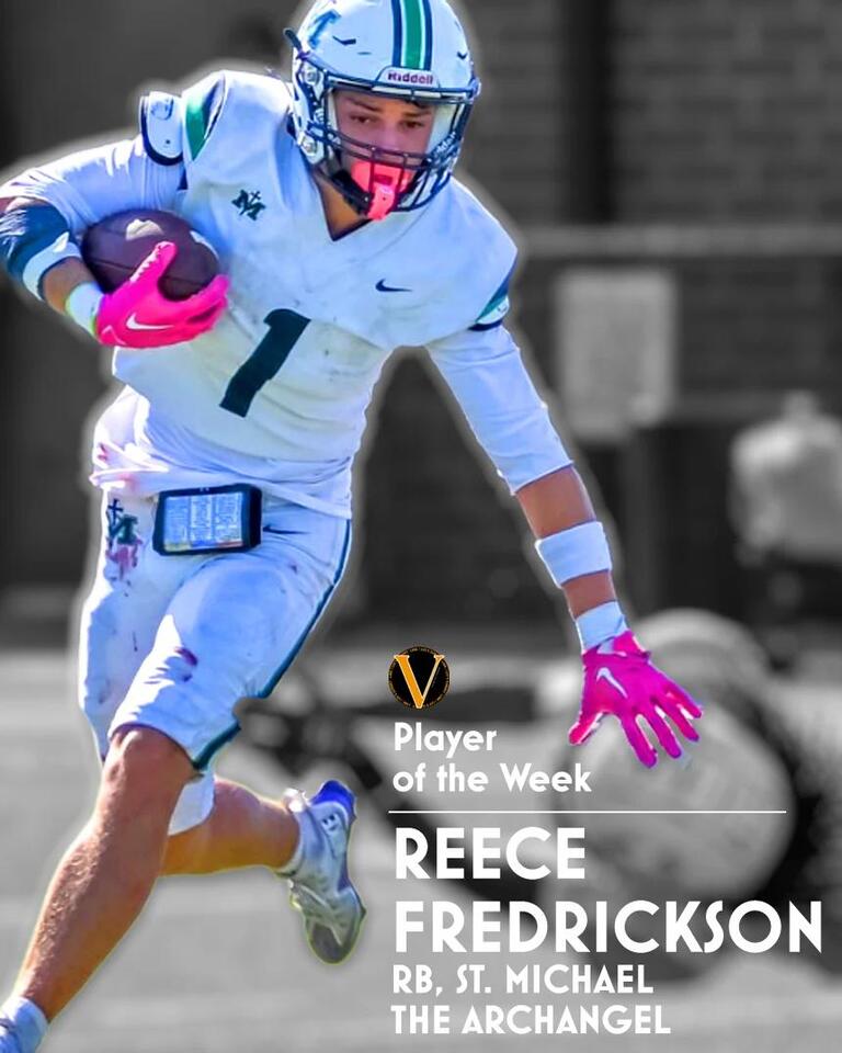 Reece Fredrickson runs for 574 yards, nine touchdowns as St. Michael ...