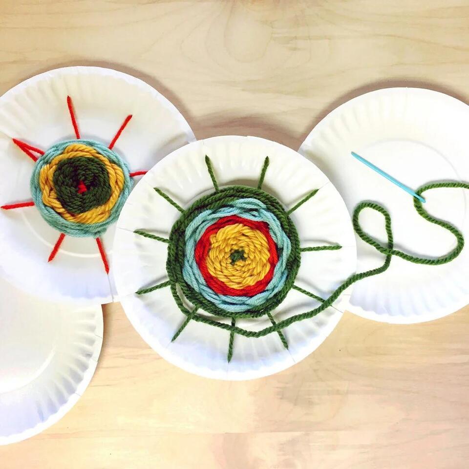 📅 Kids’ plate loom weaving craft at Central Library - NewsBreak