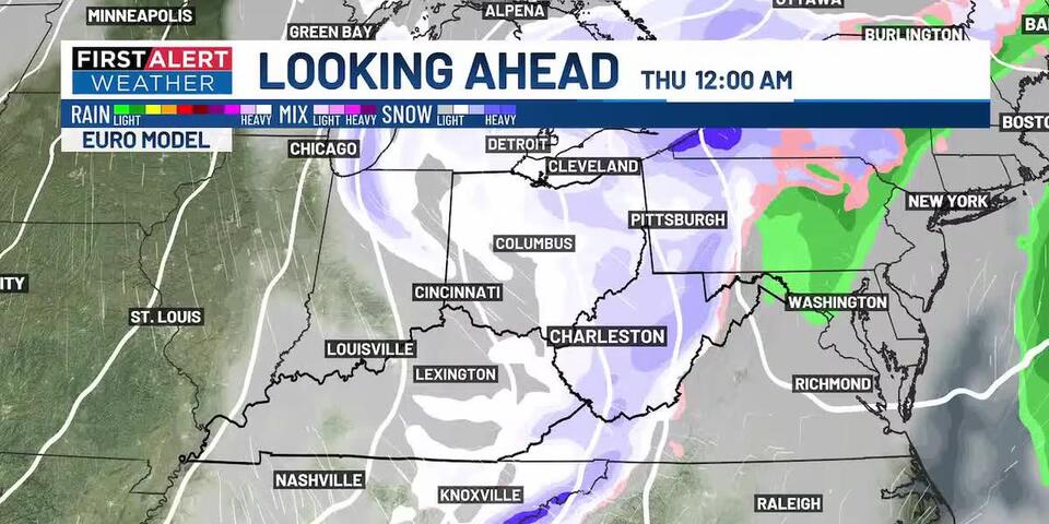 First Alert Weather+| Chilly start to the week; snow in the forecast ...