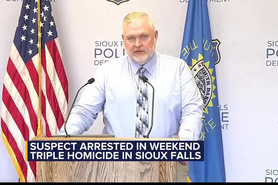 Police identify suspect in Sioux Falls triple homicide - NewsBreak