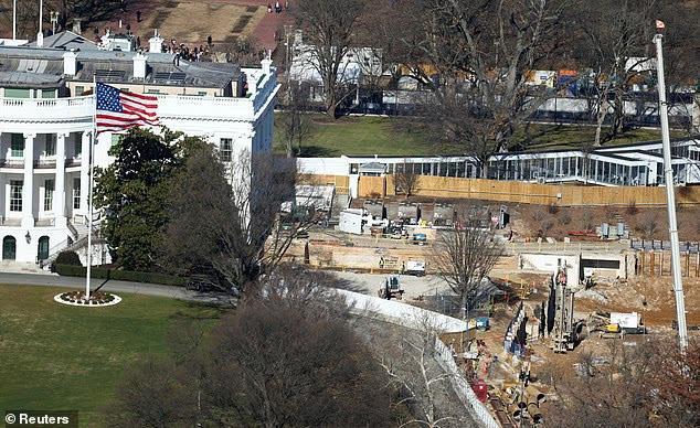 Donald Trump unveils new rendering of 'magnificent' $300m White House ...