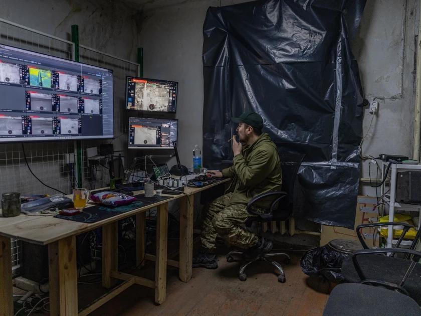 Inside a secret Ukrainian drone command post, where Russian soldiers ...