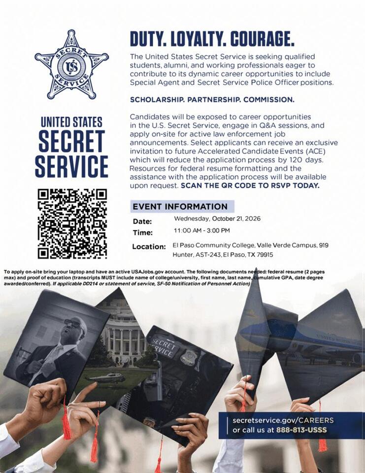 U.S. Secret Service Job Fair at EPCC - NewsBreak