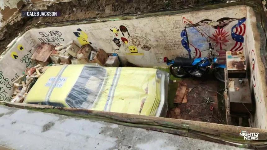 'World's largest' time capsule opened in Nebraska 50 years later