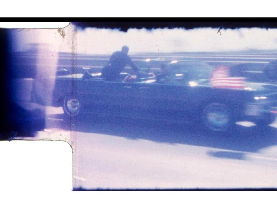 Footage of motorcade racing JFK to the hospital after he was shot sells