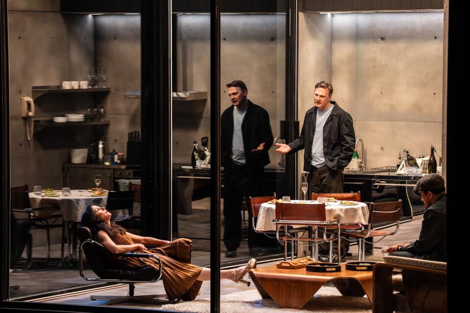 The Oresteia review – Greek tragedy finds new life as a bloody and brilliant modern murder mystery with David Morrissey