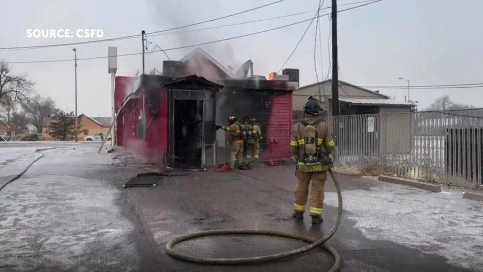 WATCH: CSFD responds to structure fire at Pleasures Entertainment ...
