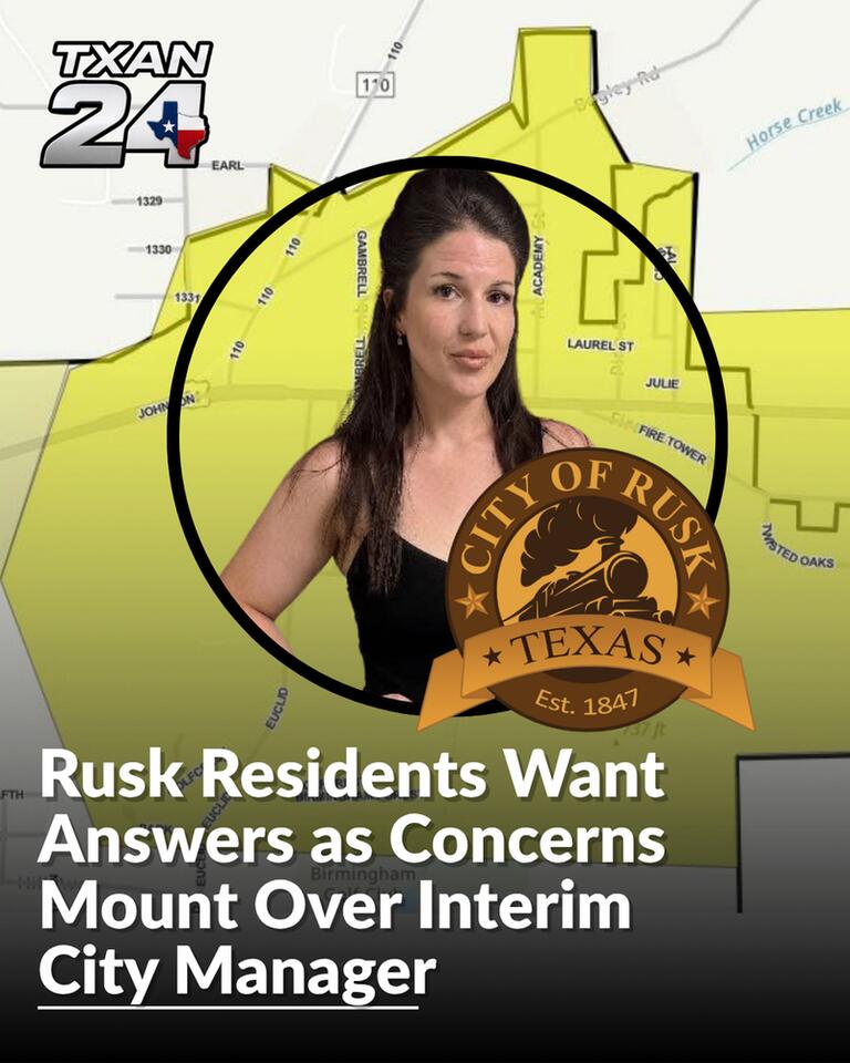 Rusk Residents Want Answers as Concerns Mount Over Interim City Manager