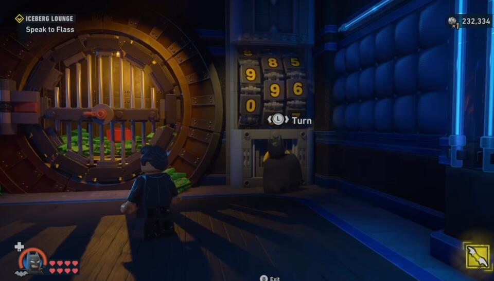 LEGO Batman: Legacy of The Dark Knight Iceberg Lounge Safe Code—How to ...