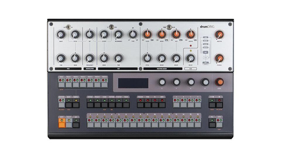 Vermona drumDING is a hybrid drum machine designed to sample itself – and it’s available to pre-order now