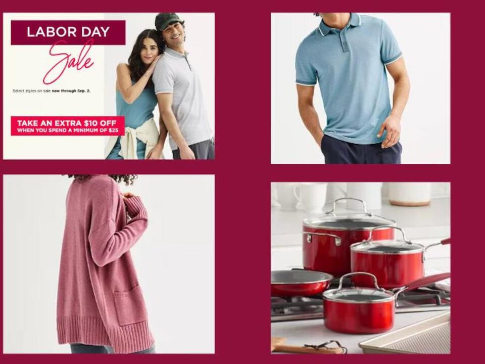 Kohl’s is having a HUGE Labor Day sale and we have codes that will