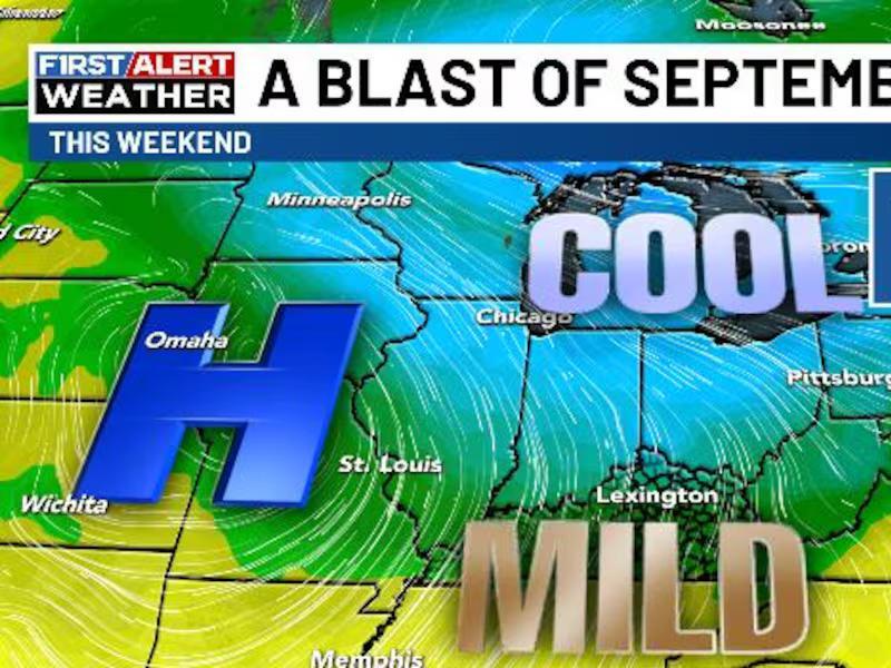 FIRST ALERT | Chris Bailey has a much cooler pattern ahead