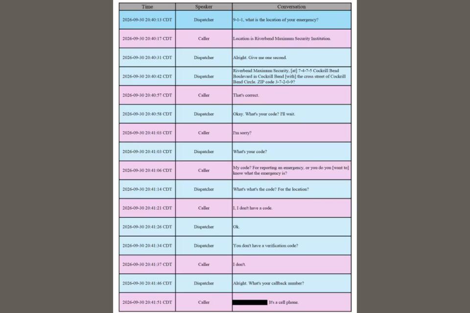 ⚠️ Nashville releases 911 transcript from failed Pike execution - NewsBreak