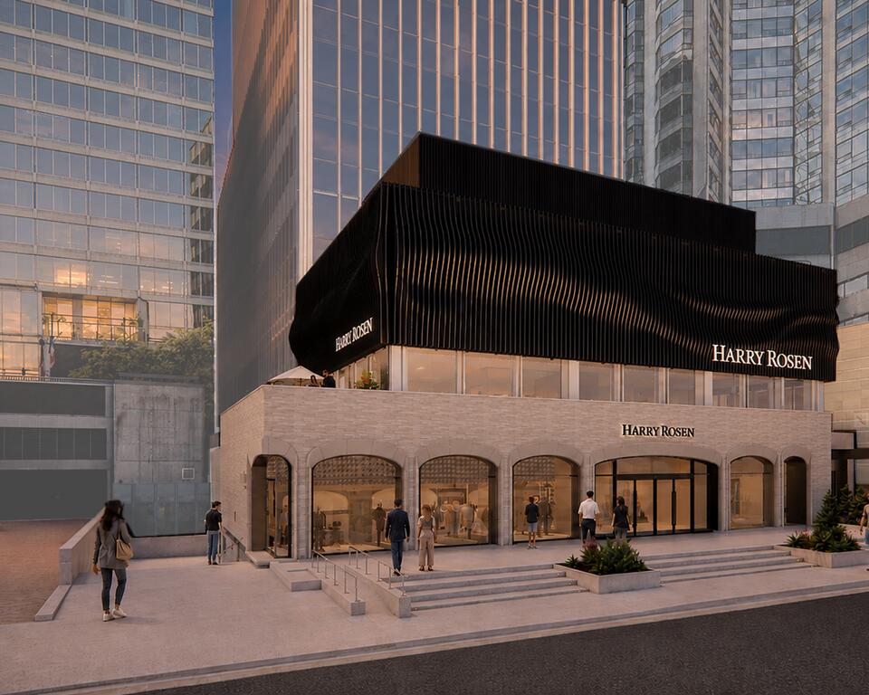 HARRY ROSEN TO OPEN NEW TORONTO FLAGSHIP NEXT WEEK - NewsBreak