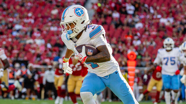 Titans' Saleh: Robinson evaluated for concussion after 'cheap' hit by Bears' Woods