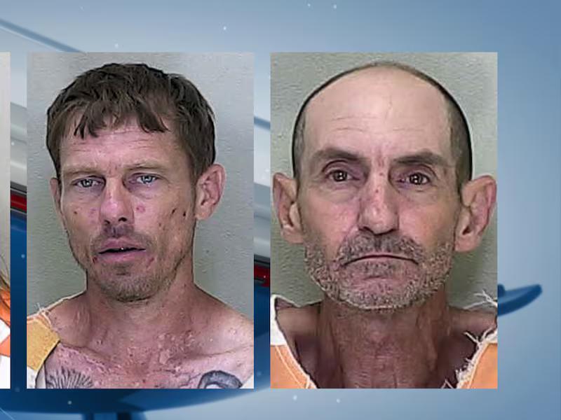Three men arrested for more than 40 burglaries in Marion County