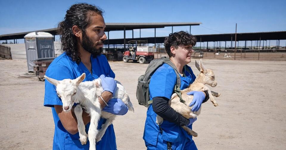 🔥 CA animal activist faces prison for rescuing sick goats and dogs