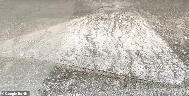 Mysterious triangle seen in Nevada desert on Google Maps sparks ...