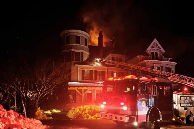 Two-Alarm Fire Damages Newport’s Castle Hill Inn; Guests Evacuated, No ...