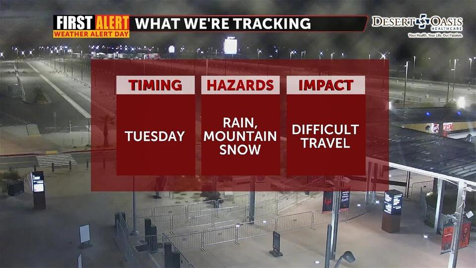 First Alert Weather Alert: Mountain rain and snow with showers in the ...