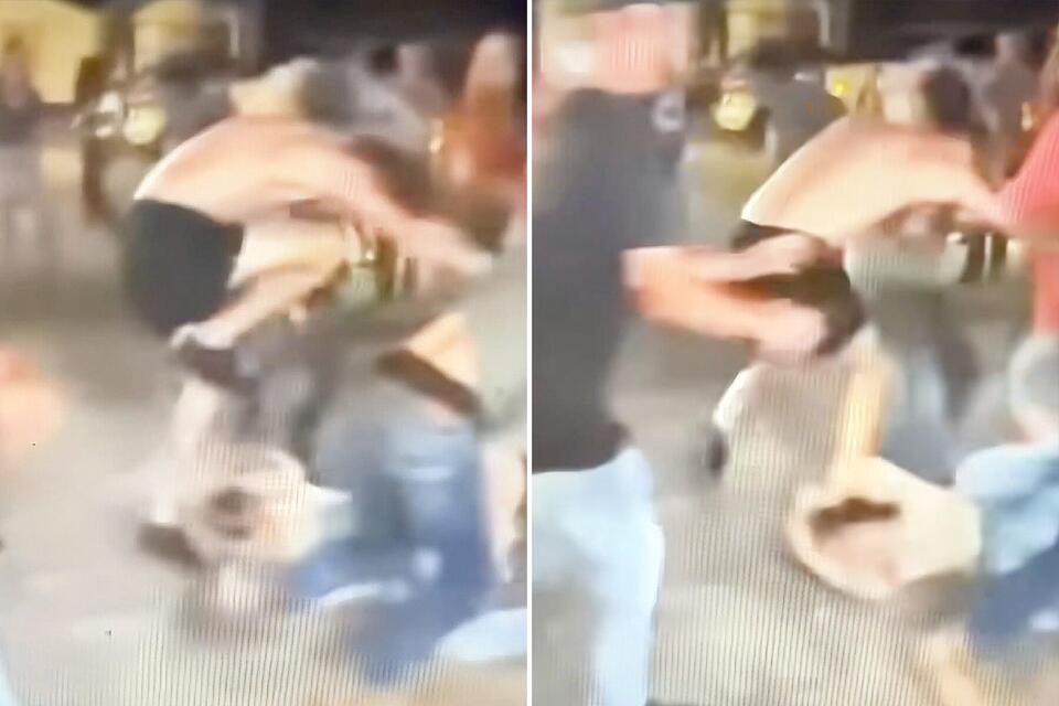 Nearly a dozen arrested after brutal bar fight footage hits social ...