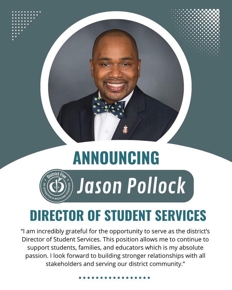Jason Pollock named Director of Student Services - NewsBreak