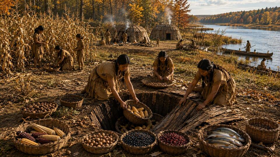 Michigan’s Ancient Food Caches – How Indigenous Women Prepared for Winter