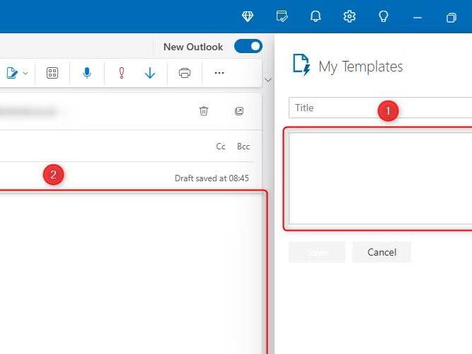 How to Create and Use an Email Template in the New Microsoft Outlook
