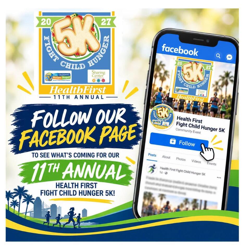 Health First Fight Child Hunger 5K set for Jan. 9, 2027 - NewsBreak