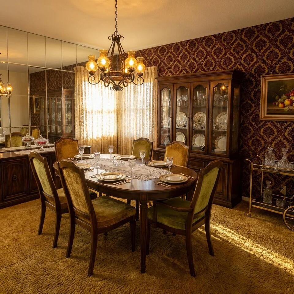 32 Things Every 1970s ‘Good’ Dining Room Had That No One Keeps Anymore